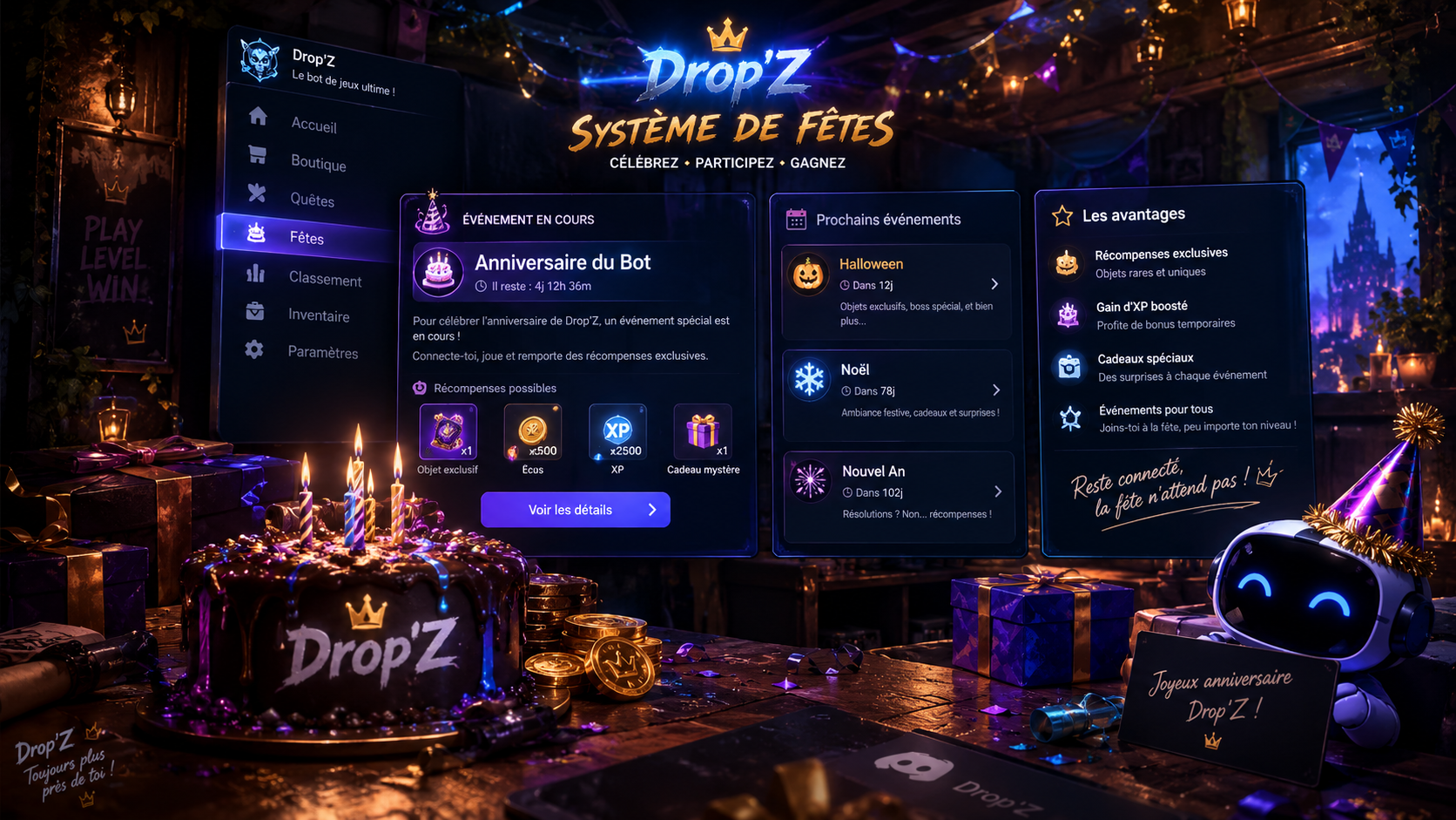 Les fêtes!